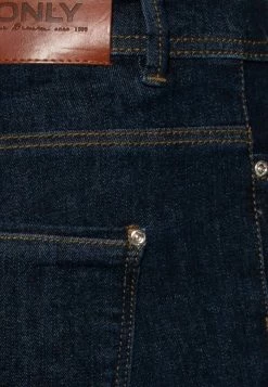 ONLY Tall ONLWAUW LIFE RINSE - Flared Jeans - Dark Blue Denim -ONLY Tall Shop 59727926b81b448fa3250387df20be1e