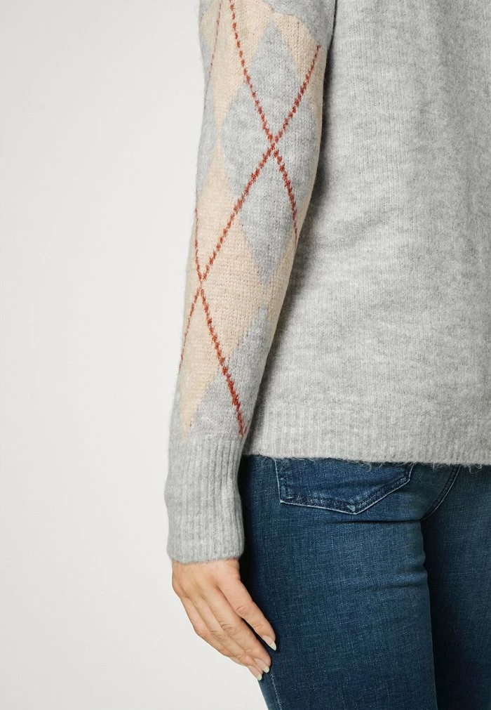 ONLY Tall ONLKINE CARDIGAN - Cardigan - Light Grey Melange 7 ONLY Tall ONLKINE CARDIGAN - Cardigan - Light Grey Melange - Image 5