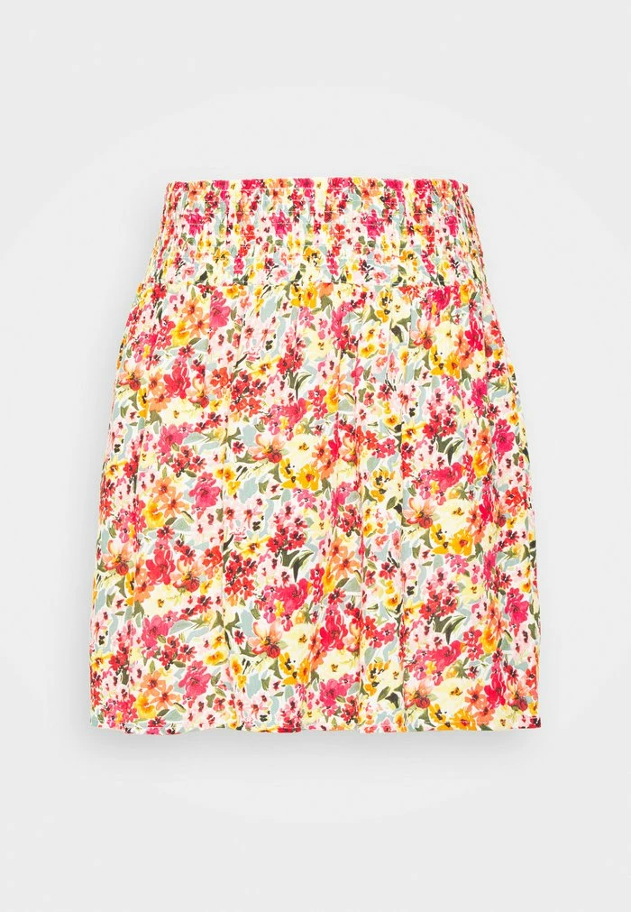 ONLY Tall ONLFREDERIKKE SMOCK SKIRT - Mini Skirt - Cloud Dancer/pink 7 ONLY Tall ONLFREDERIKKE SMOCK SKIRT - Mini Skirt - Cloud Dancer/pink - Image 5