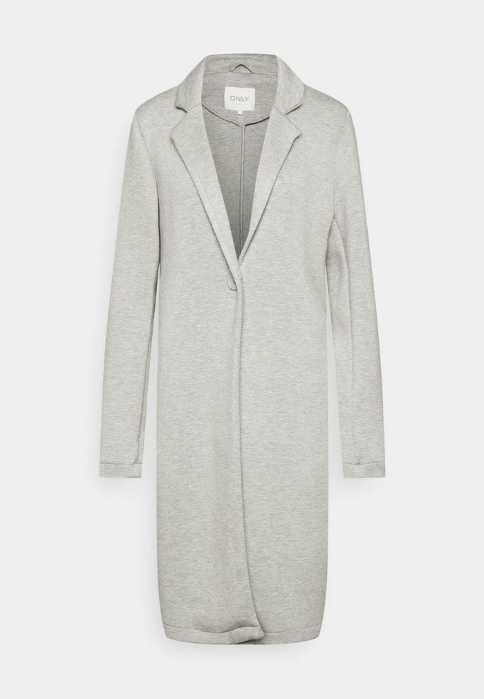 ONLY Tall ONLWANDA TALL - Classic Coat - Light Grey Melange 3 ONLY Tall ONLWANDA TALL - Classic Coat - Light Grey Melange