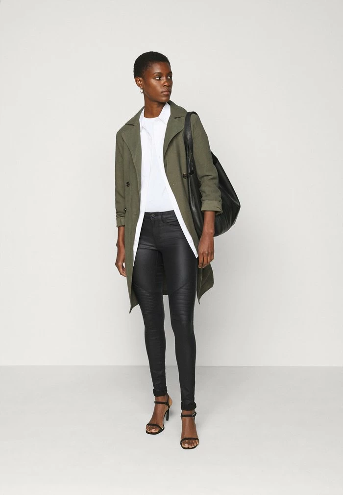 ONLY Tall ONLNEW ROYAL BIKER - Trousers - Black 4 ONLY Tall ONLNEW ROYAL BIKER - Trousers - Black - Image 2