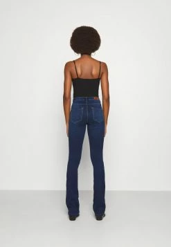 ONLY Tall ONLROYA LIFE SWEET - Flared Jeans - Dark Blue Denim -ONLY Tall Shop 5fb324170db74bb487c297ff88c8f2d2