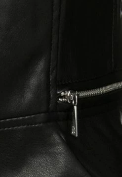 ONLY Tall ONLJENNY JACKET - Faux Leather Jacket - Black -ONLY Tall Shop 60429fce16a14952a777c6c58f5f6a2f