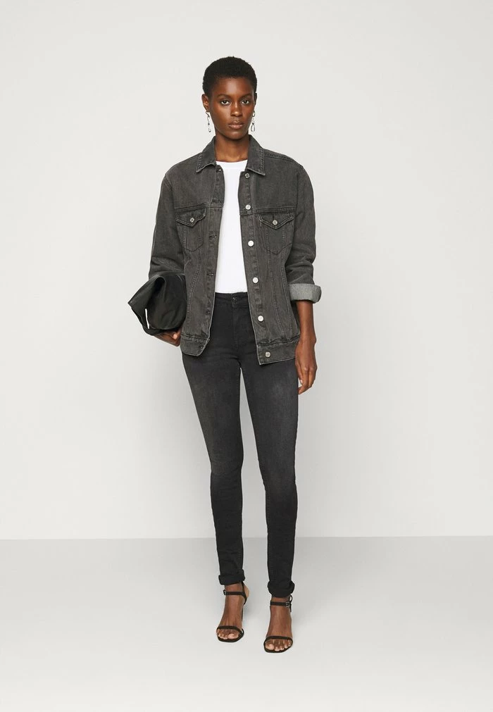 ONLY Tall ONLBLUSH LIFE - Jeans Skinny Fit - Black 4 ONLY Tall ONLBLUSH LIFE - Jeans Skinny Fit - Black - Image 2