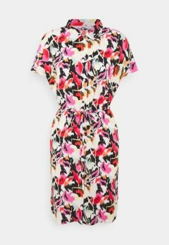 ONLY Tall ONLNOVA LIFE DRESS - Shirt Dress - Cloud Dancer/blury Geo