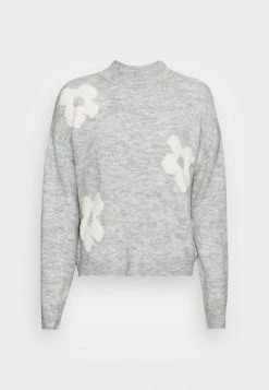 ONLY Tall ONLFLOELLA - Jumper - Light Grey Melange