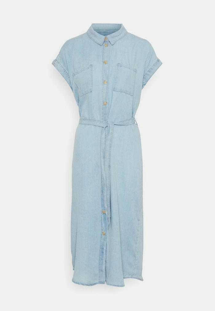 ONLY Tall ONLPEMA HAN DRESS - Day Dress - Light Blue Denim 3 ONLY Tall ONLPEMA HAN DRESS - Day Dress - Light Blue Denim