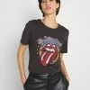 ONLY Tall ONLROLLING STONES ROCK - Print T-shirt - Black -ONLY Tall Shop 63a6c57db01049a587810f9973e96189