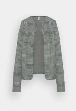 ONLY Tall ONLMICA CHECK - Blazer - Cloud Dancer/black -ONLY Tall Shop 64312a473bcc4239aabef5422dd223e3