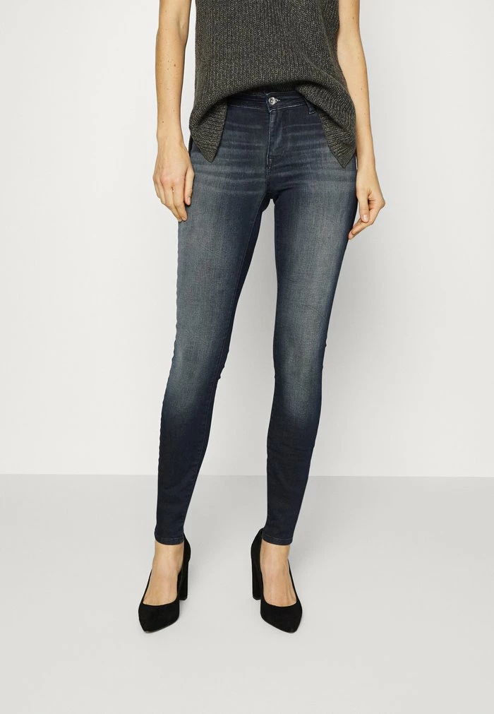 ONLY Tall ONLSHAPE LIFE - Jeans Skinny Fit - Dark Blue 3 ONLY Tall ONLSHAPE LIFE - Jeans Skinny Fit - Dark Blue