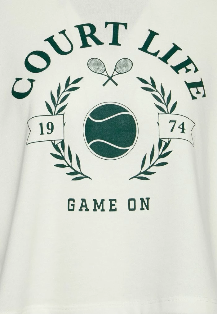 ONLY Tall ONLRETRO TENNIS HOOD - Sweatshirt - Cloud Dancer 5 ONLY Tall ONLRETRO TENNIS HOOD - Sweatshirt - Cloud Dancer - Image 3