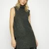 ONLY Tall ONLCORA LONG ROLLNECK VEST - Jumper - Dark Grey Melange -ONLY Tall Shop 6681f9e60243470684a65176d816d807