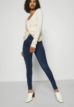 ONLY Tall ONLROYAL LIFE - Jeans Skinny Fit - Dark Blue Denim -ONLY Tall Shop 66994fcbf3a44257bf1e7309667fe2de