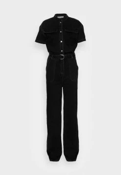 ONLY Tall ONLANGIE BELT - Jumpsuit - Washed Black