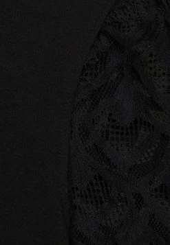 ONLY Tall ONLMILLE LILOL MIX - Long Sleeved Top - Black -ONLY Tall Shop 68709a73398e4e678bed60080aa8fe7b