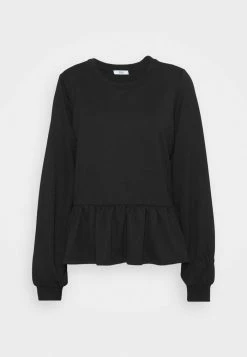 ONLY Tall ONLAMY FLOUNCE - Sweatshirt - Black