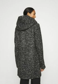 ONLY Tall ONLNEWSEDONA - Classic Coat - Black/white Melange -ONLY Tall Shop 688c126b41484acfb7dba023d85feb36