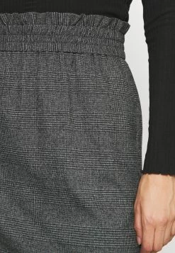 ONLY Tall ONLPOPTRASH PINZON EASY CHECK SKIRT - Mini Skirt - Dark Grey Melange -ONLY Tall Shop 69688d1de9c349b28362a53dd7e34fe5