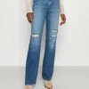 ONLY Tall ONLMILOH LIFE - Relaxed Fit Jeans - Light Medium Blue Denim