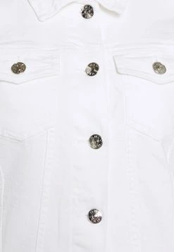 ONLY Tall ONLTIA LIFE JACKET - Denim Jacket - White -ONLY Tall Shop 6b3826c80a3f4b3a8afd7a736c8a5a27