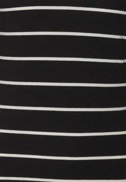 ONLY Tall ONLFIFI VNECK - Long Sleeved Top - Black/cloud Dancer -ONLY Tall Shop 6d07ddde30cf4ce6b6fde408b24e9d23