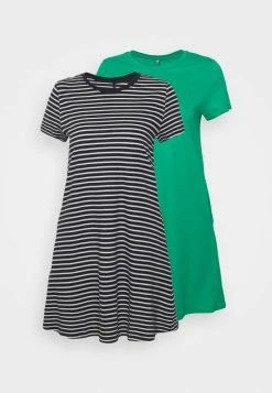 ONLY Tall ONLMAY POCKET DRESS 2 PACK - Jersey Dress - Simply Green/night Sky