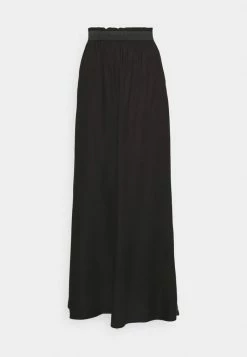 ONLY Tall ONLVENEDIG PAPERBAG LONGSKIRT - Maxi Skirt - Black