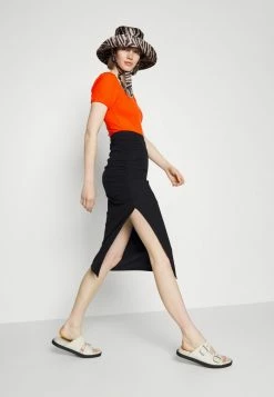 ONLY Tall ONLEMMA SLIT SKIRT - Pencil Skirt - Black -ONLY Tall Shop 6ef7746e79d848e0a34151a9d29e444a