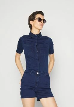 ONLY Tall ONLCALLI PLAYSUIT - Jumpsuit - Medium Blue Denim