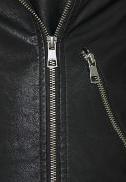 ONLY Tall ONLMELISA BIKER - Faux Leather Jacket - Black -ONLY Tall Shop 6ffa84f0929349c3b5cc9348d7b4f30e