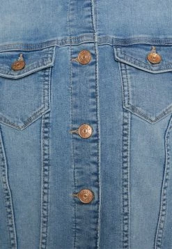 ONLY Tall ONLTIA JACKET - Denim Jacket - Light Blue Denim -ONLY Tall Shop 74f4b80f032645a3abeb6c4390f3f713