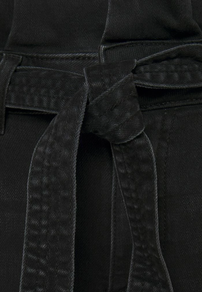 ONLY Tall ONLHUSH LIFE PAPERBAG - Jeans Skinny Fit - Black 5 ONLY Tall ONLHUSH LIFE PAPERBAG - Jeans Skinny Fit - Black - Image 3