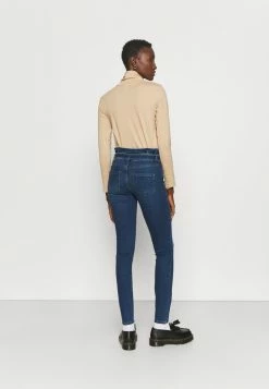 ONLY Tall ONLHUSH LIFE PAPERBAG - Jeans Skinny Fit - Blue Denim -ONLY Tall Shop 7a26cd77d66a43708b72e83204fe0d25