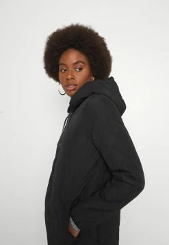 ONLY Tall ONLSANNE QUILTED LONG JACKET - Winter Coat - Black 11 ONLY Tall ONLSANNE QUILTED LONG JACKET - Winter Coat - Black -ONLY Tall Shop 7a5e80094dcf402fbd5f9945ec979fe1