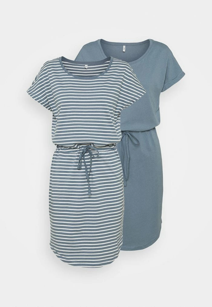 ONLY Tall ONLMAY LIFE DRESS 2 PACK - Jersey Dress - Blue Mirage 3 ONLY Tall ONLMAY LIFE DRESS 2 PACK - Jersey Dress - Blue Mirage