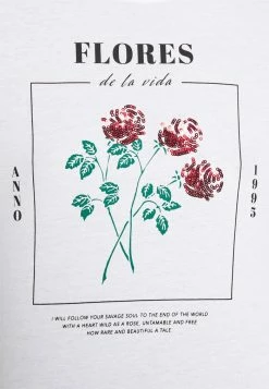 ONLY Tall ONLKITA LIFE REG ROSE BOX - Print T-shirt - Bright Whiteflores -ONLY Tall Shop 7c635076cb56455b8312735e0d00dea1