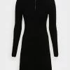 ONLY Tall ONLDEE HAZEL ZIP DRESS - Jumper Dress - Black -ONLY Tall Shop 7d5802d337a24f1fb0b5f3418a9ea595