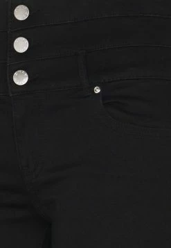 ONLY Tall ONLROYAL LIFE CORSAGE - Jeans Skinny Fit - Black Denim -ONLY Tall Shop 7de1b50a3c6846f68373a7bcbf25dd8f