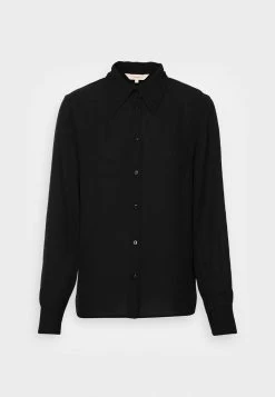 ONLY Tall ONLTRINE SHIRT - Button-down Blouse - Black