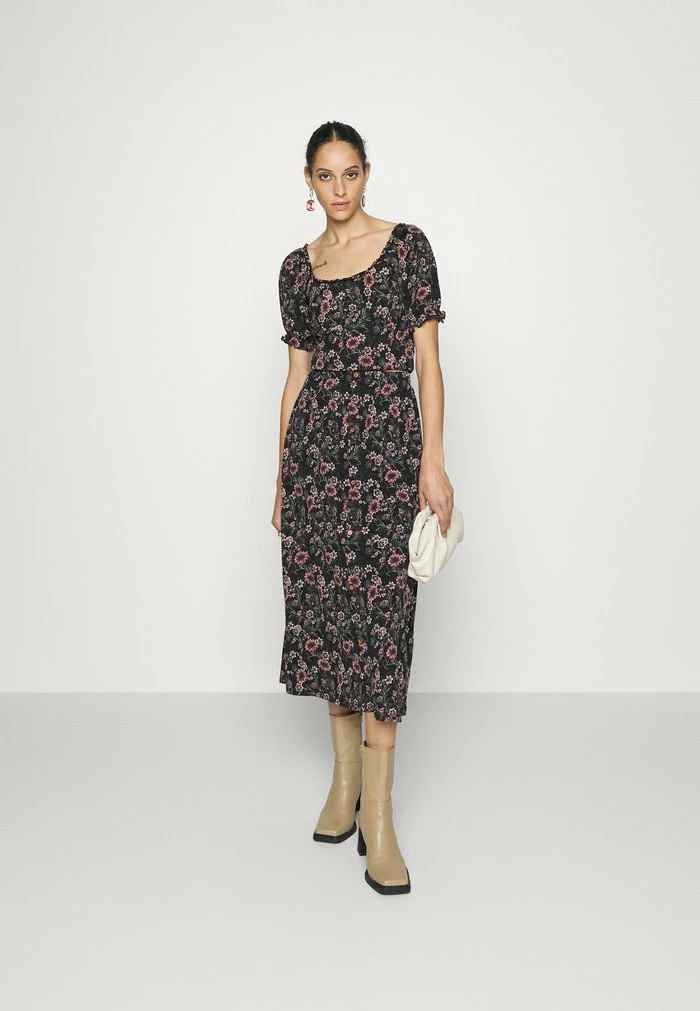 ONLY Tall ONLPELLA BUTTON SKIRT - Pleated Skirt - Phantom 4 ONLY Tall ONLPELLA BUTTON SKIRT - Pleated Skirt - Phantom - Image 2