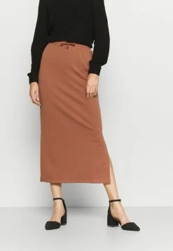 ONLY Tall ONLMAGGI LONG SKIRT - Maxi Skirt - Carob Brown