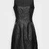 ONLY Tall ONLMIA BIKER DRESS - Day Dress - Black -ONLY Tall Shop 8153a5325a61437aa845c8cd69ca6fb0