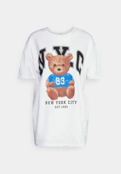 ONLY Tall ONLBEAR OVERSIZE - Print T-shirt - Bright White 10 ONLY Tall ONLBEAR OVERSIZE - Print T-shirt - Bright White -ONLY Tall Shop 81dee2c3009b41a8b5ddfb3510f2b871
