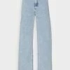 ONLY Tall ONLSYLVIE CLEAN WIDE - Straight Leg Jeans - Light Blue Denim -ONLY Tall Shop 842be42daa7e461b9caea25f1a8411df