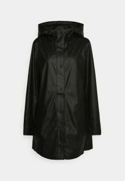 ONLY Tall ONLELLEN RAINCOAT - Waterproof Jacket - Black -ONLY Tall Shop 85998f1b98814543b08471922bff044b