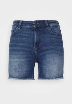 ONLY Tall ONLBLUSH LIFE MID RAW - Denim Shorts - Forest Night -ONLY Tall Shop 86196300a87243e287351522f34a89d7