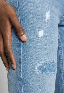 ONLY Tall ONLEMILY REPAIRED - Slim Fit Jeans - Medium Blue Denim 11 ONLY Tall ONLEMILY REPAIRED - Slim Fit Jeans - Medium Blue Denim -ONLY Tall Shop 86971809c0a1474bb38aae54546c33ca