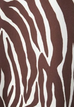 ONLY Tall ONLEVA LIFE V NECK - Blouse - Brown -ONLY Tall Shop 86e870057cb14a609a1fc3074a66a32e