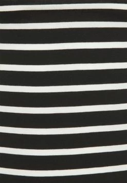 ONLY Tall ONLMAY LIFE STRIPE 2 PACK - Top - Black/black With Cloud Dancer -ONLY Tall Shop 874ec431bdf045bd860ac98f6c06409a