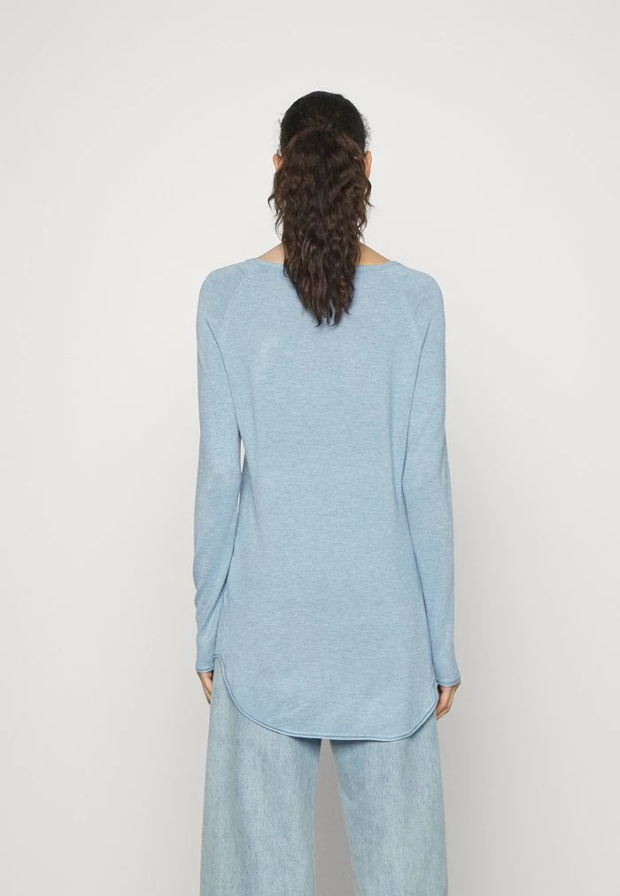 ONLY Tall ONLMILA LONG - Jumper - Light Blue 5 ONLY Tall ONLMILA LONG - Jumper - Light Blue - Image 3